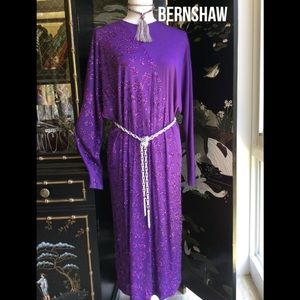 Vintage Rare 1960’s Bernshaw Dress B9